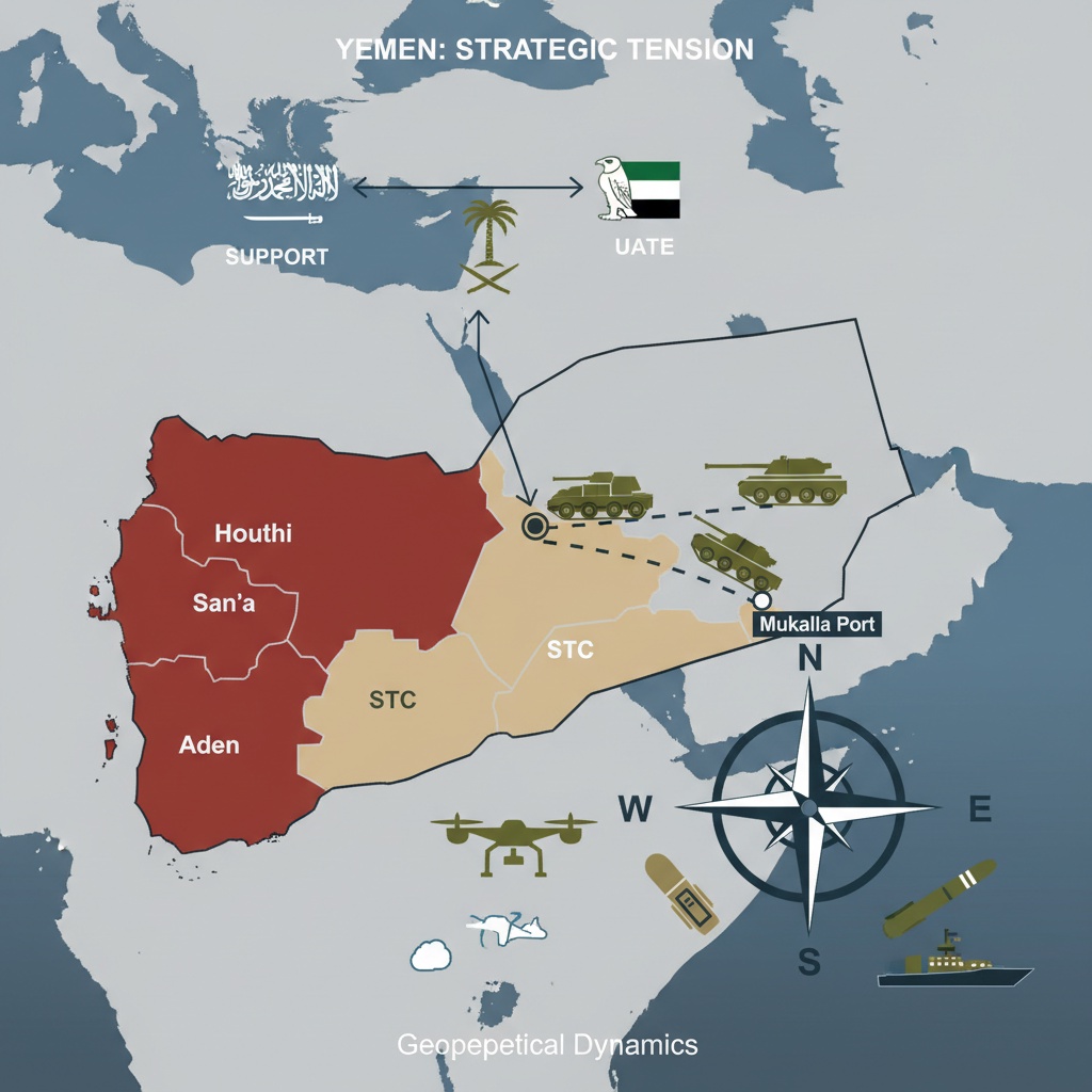 사우디 아라비아, 예멘 항구 공습 후 UAE에 경고