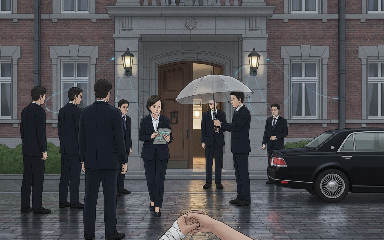 일본 총리, '유령이 있다는' 저택으로 이사