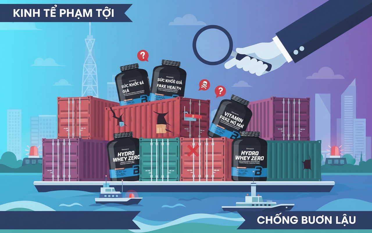 50,000개 이상의 건강 기능 식품 밀매 사건