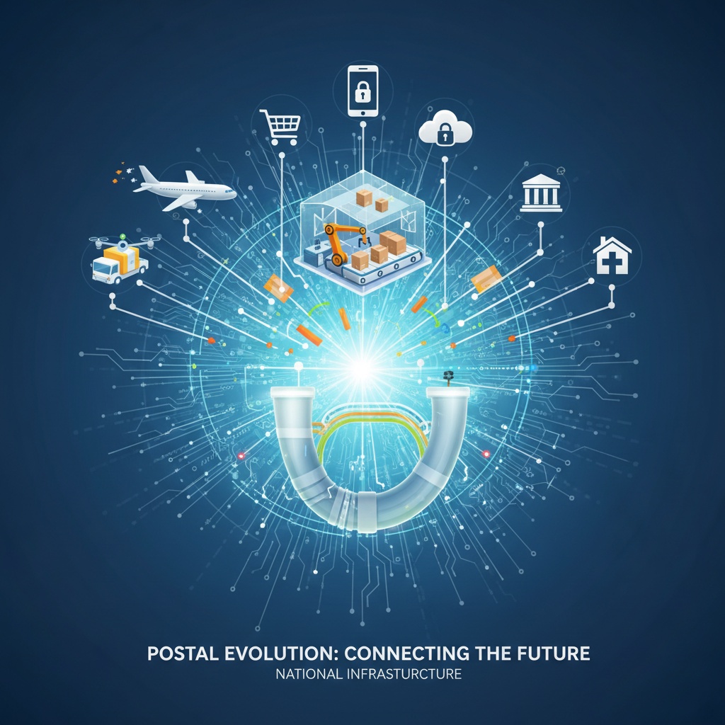 '우편 서비스는 국가의 물질적 고속도로다'