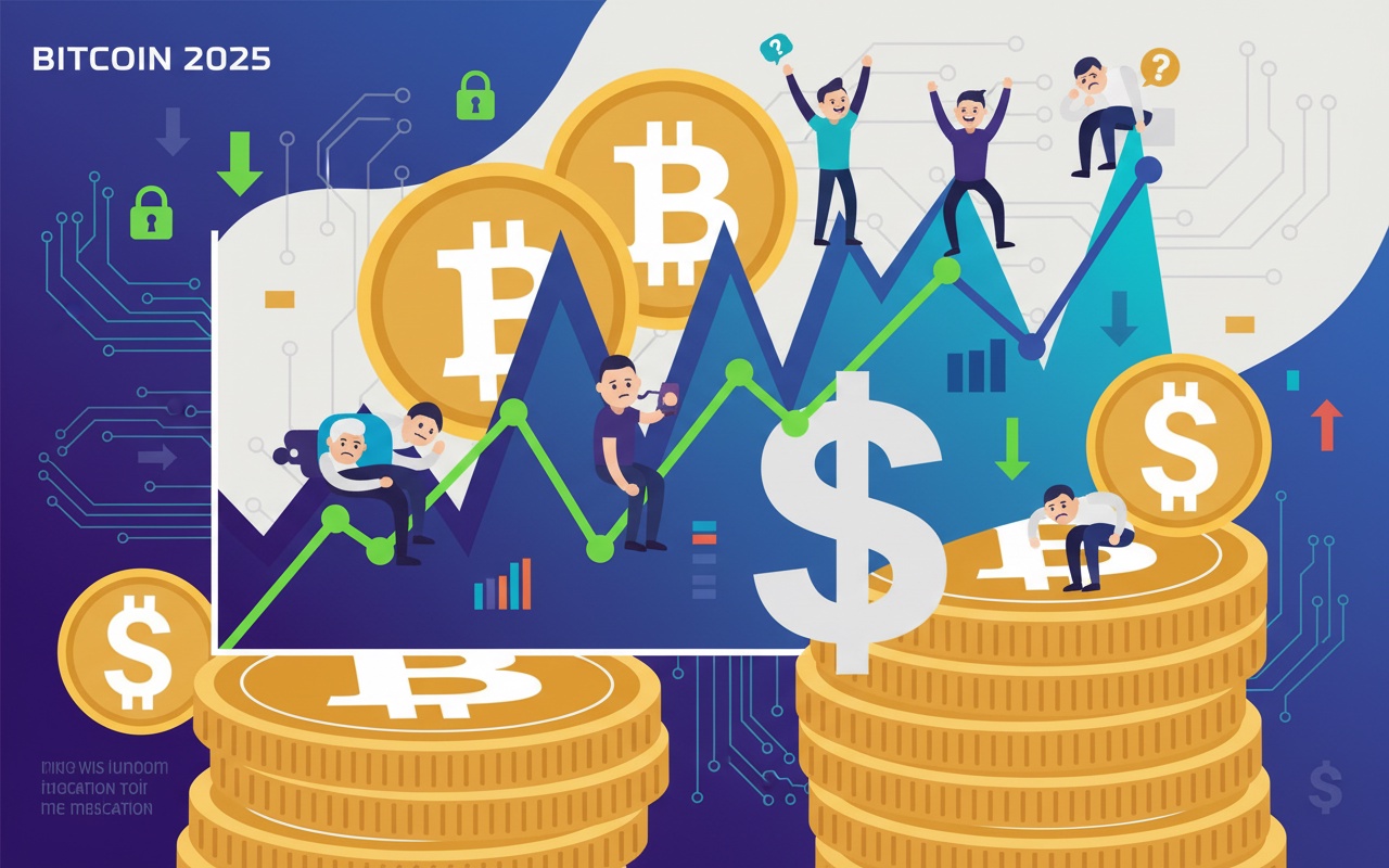 비트코인의 2025년, 롤러코스터 같은 여정
