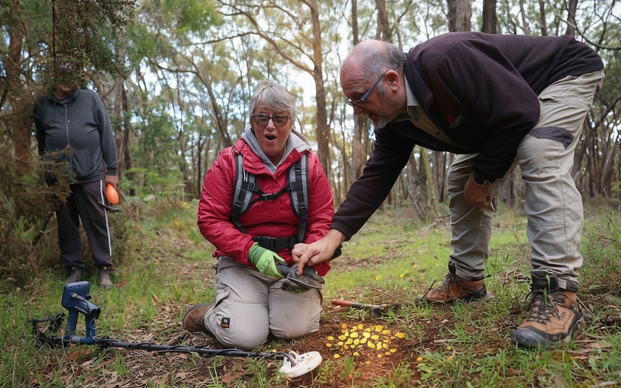 호주에서의 금 채굴 열풍