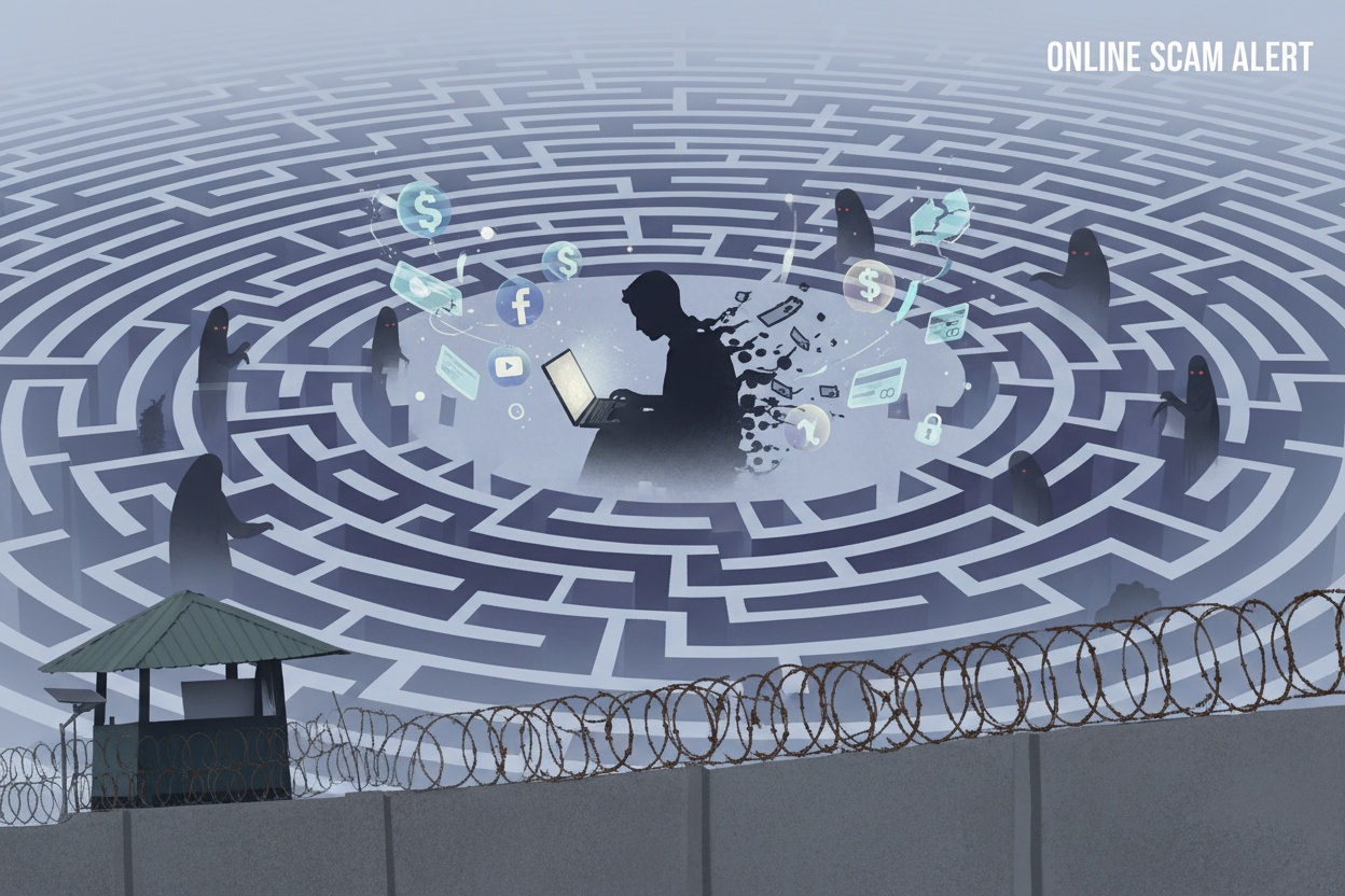 6개월 동안 전화로 1,000명 이상을 속인 범죄 조직의 추적