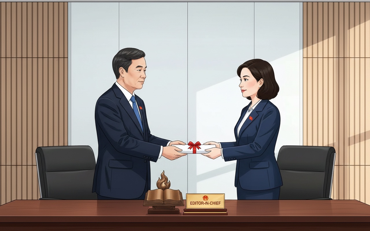 공산당 잡지 편집장이 중앙조직부 부부장으로 임명