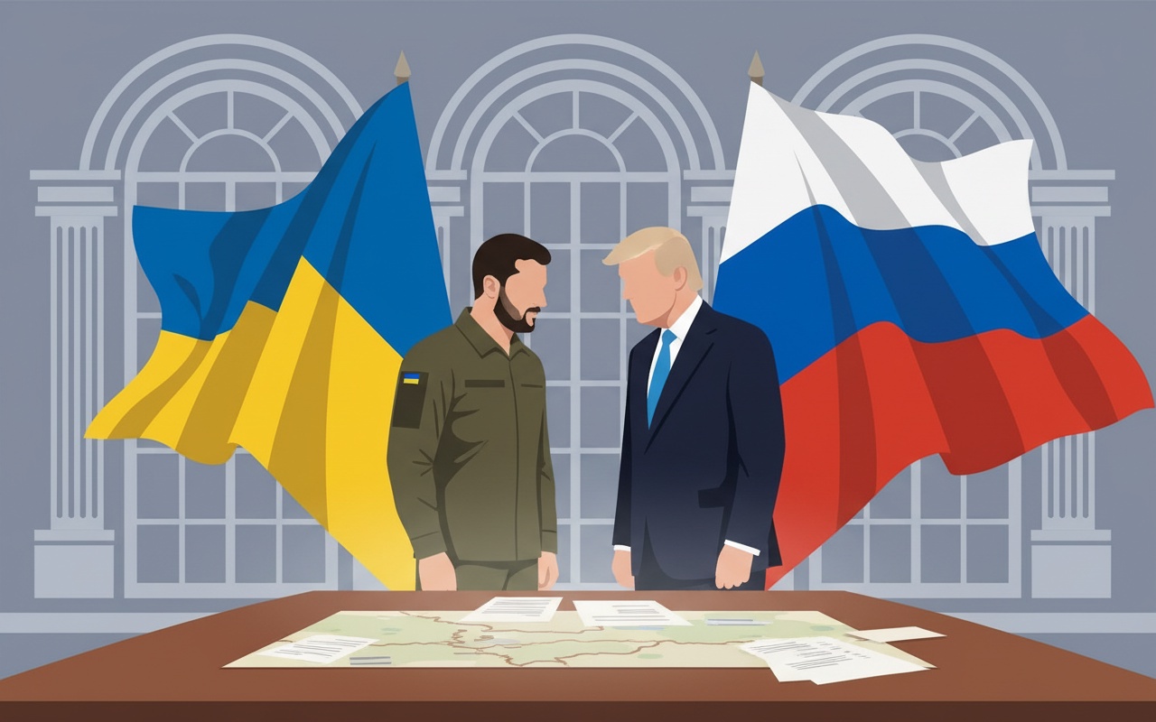 우크라이나, 트럼프 대통령의 마음을 돌리기 위한 노력