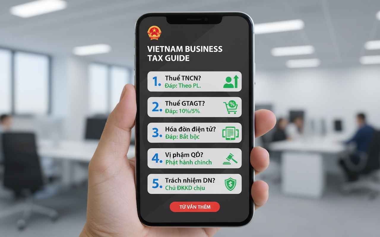 2026년부터 적용되는 사업자에 대한 세금에 대한 5가지 자주 묻는 질문