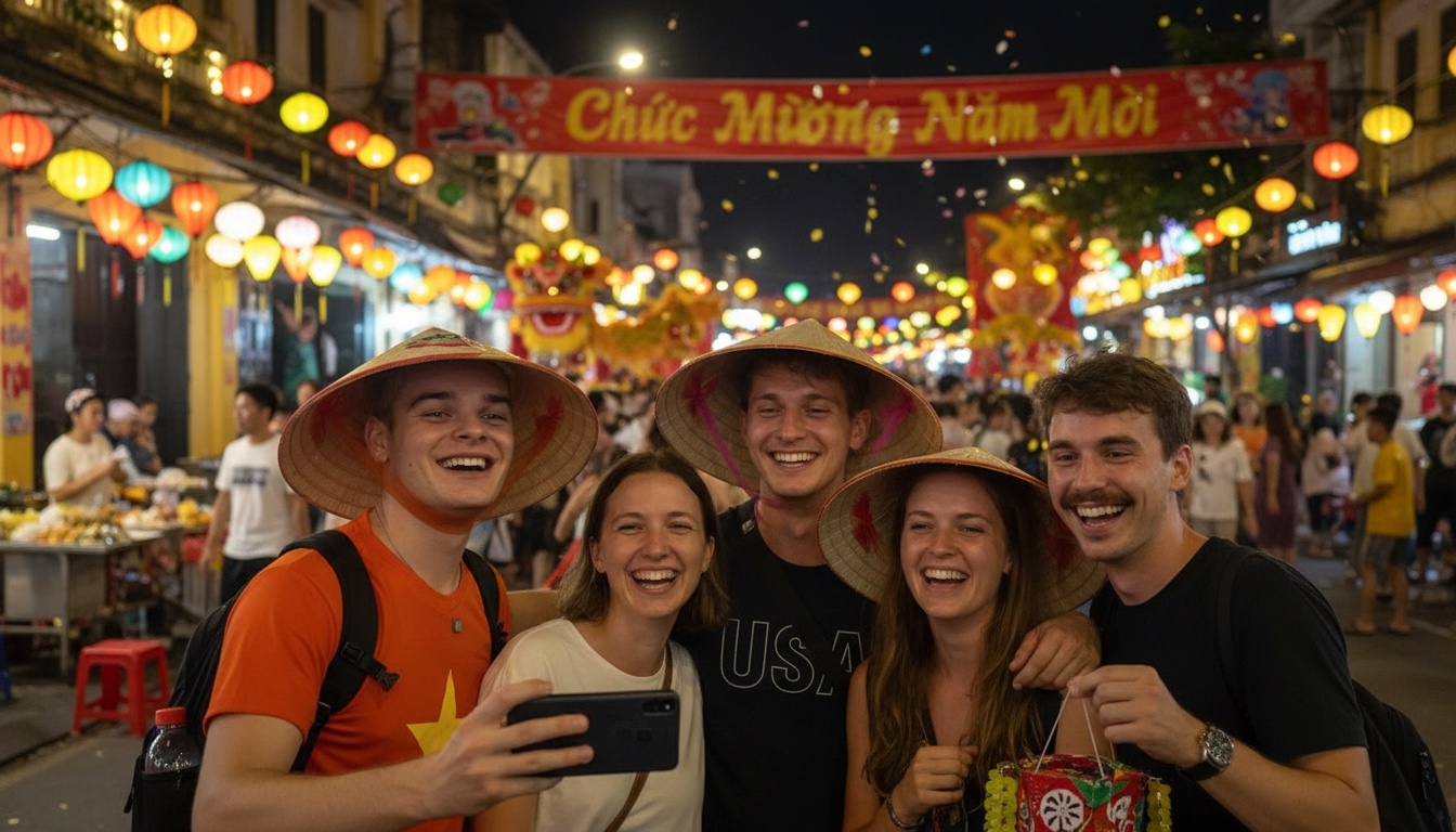 외국인들이 새해를 맞이하기 위해 베트남을 선택한 이유