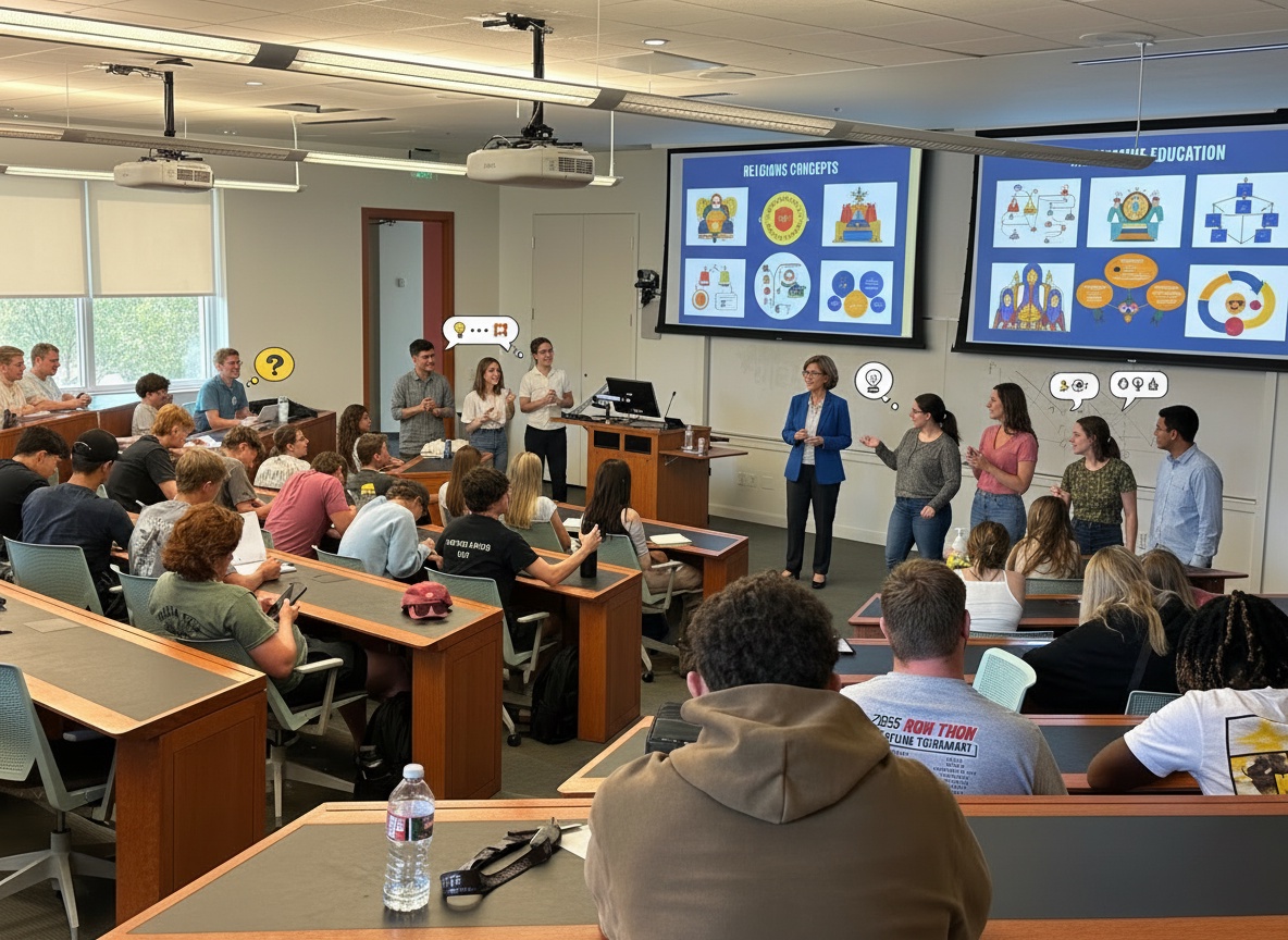 미국 교수, '고전적인' 방법으로 학생 평가