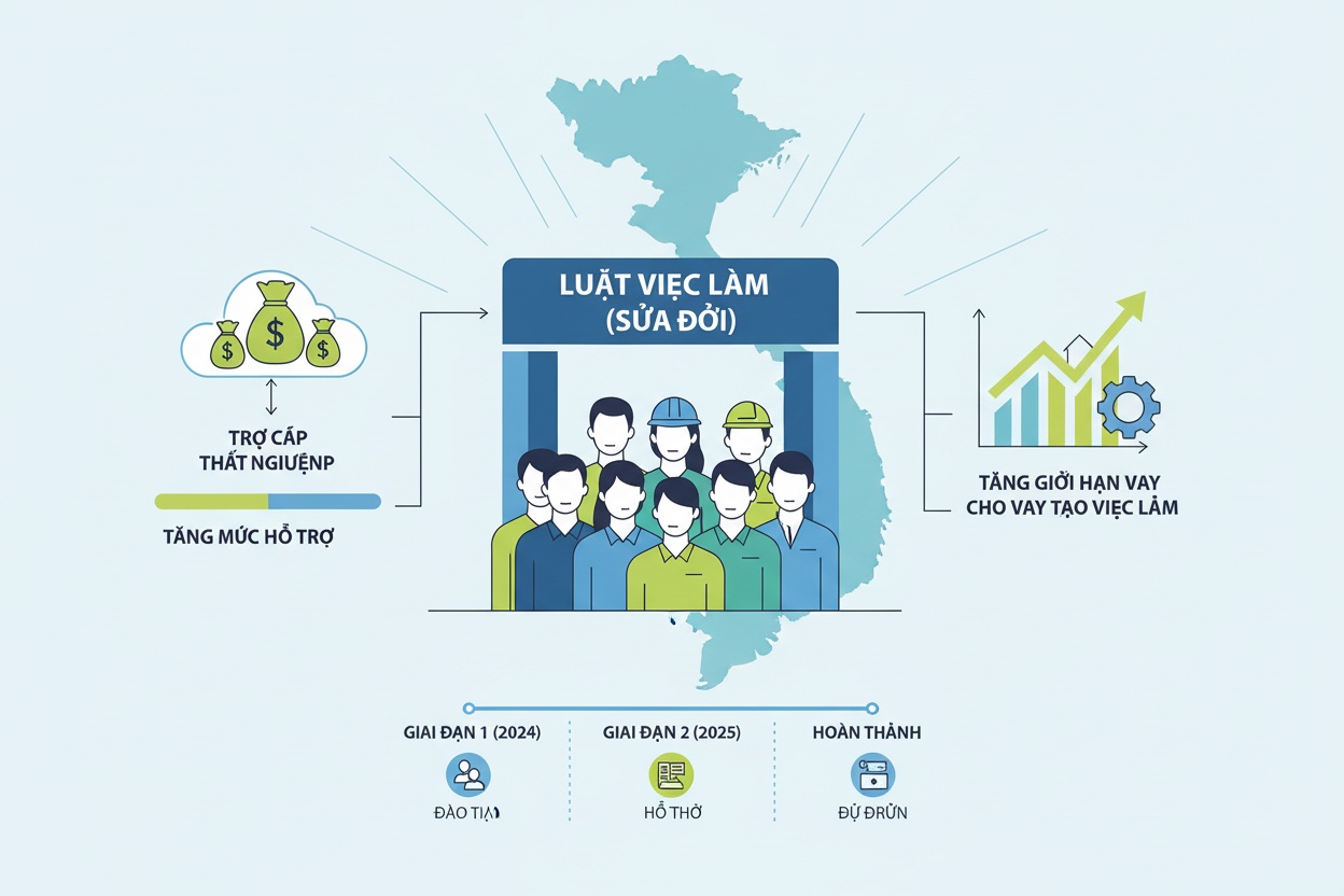 공공 부문 실업급여 최대액 2,655만 동으로 증가