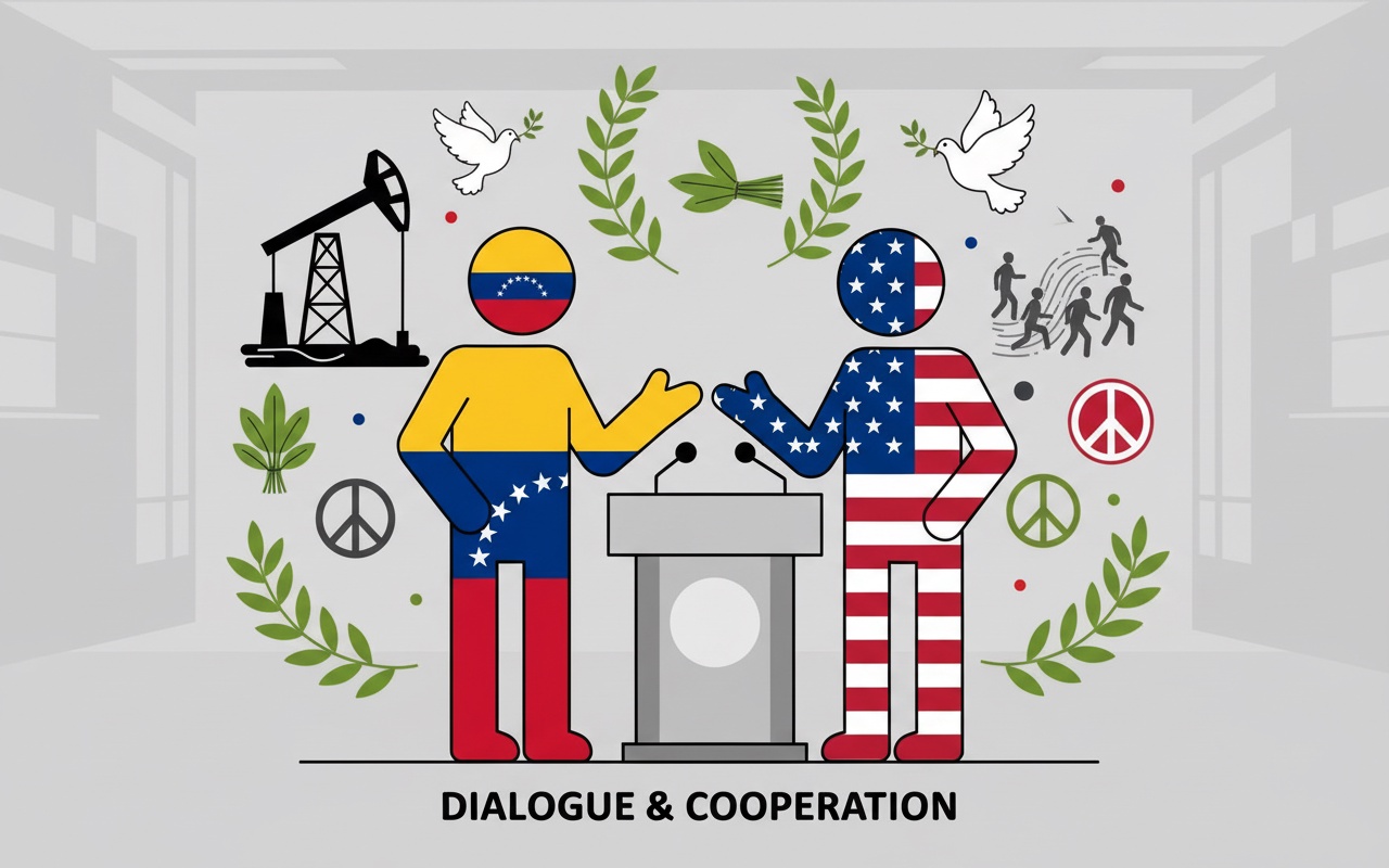 베네수엘라 대통령, 긴장 속에서 미국에 온화한 태도 보여