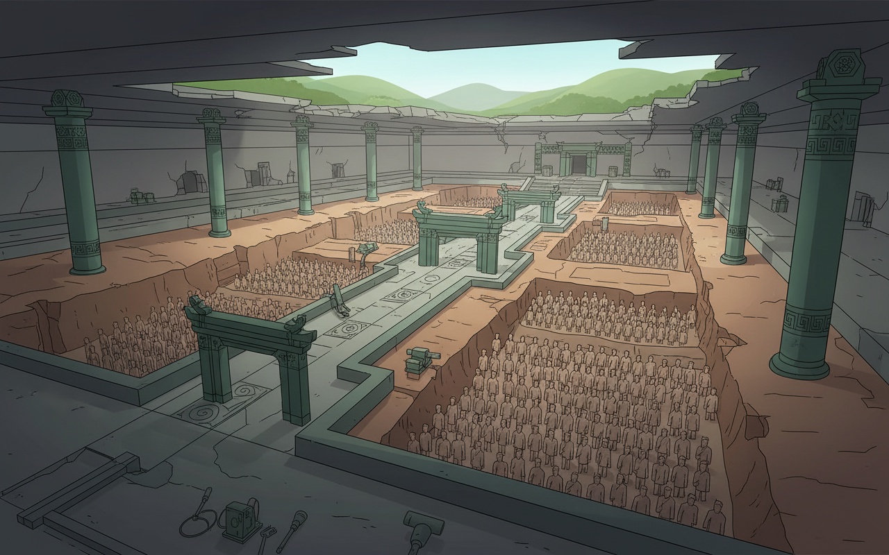 진시황릉, 2,200년 동안 열리지 않은 비밀