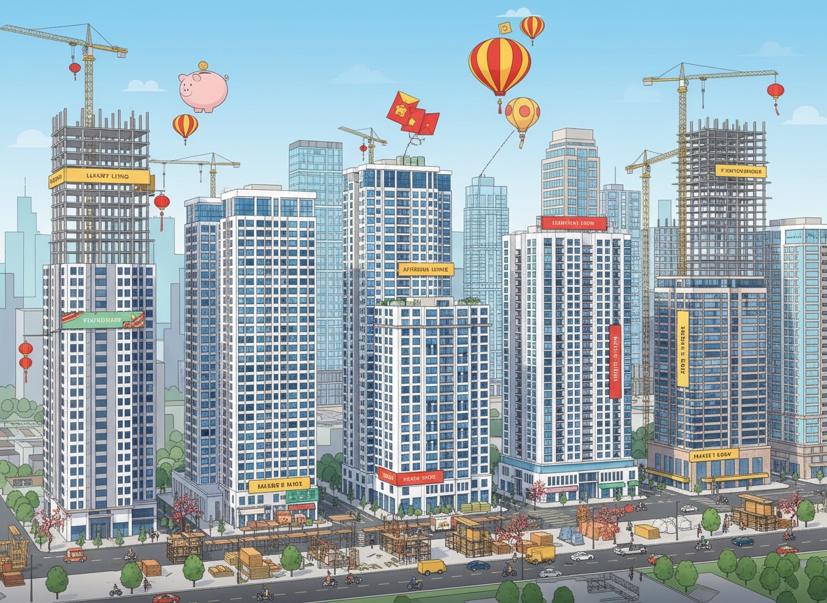 호치민시, 설 명절을 앞두고 부동산 공급 확대