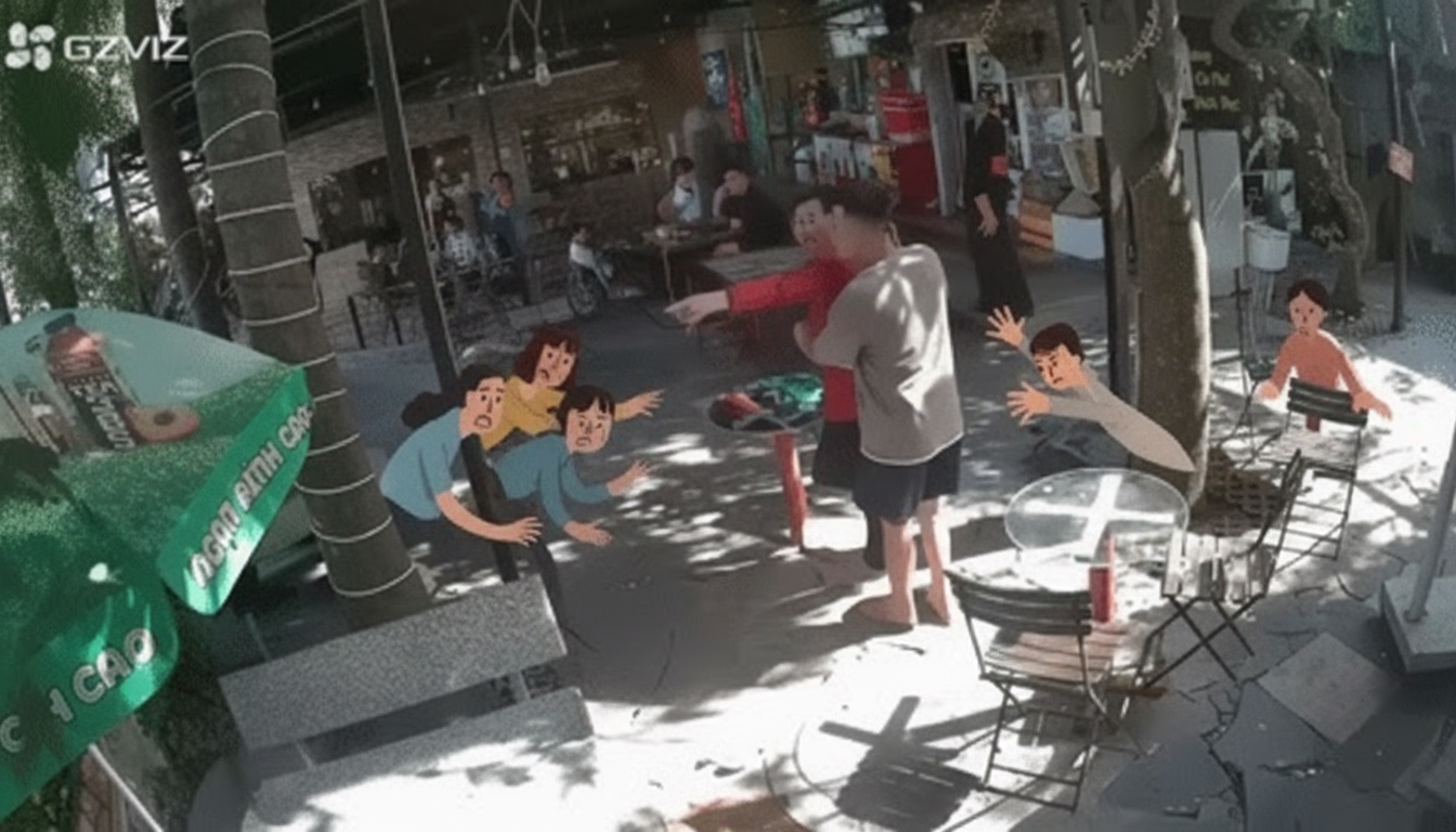 카페에서 갈등 후 폭행당한 17세 소녀