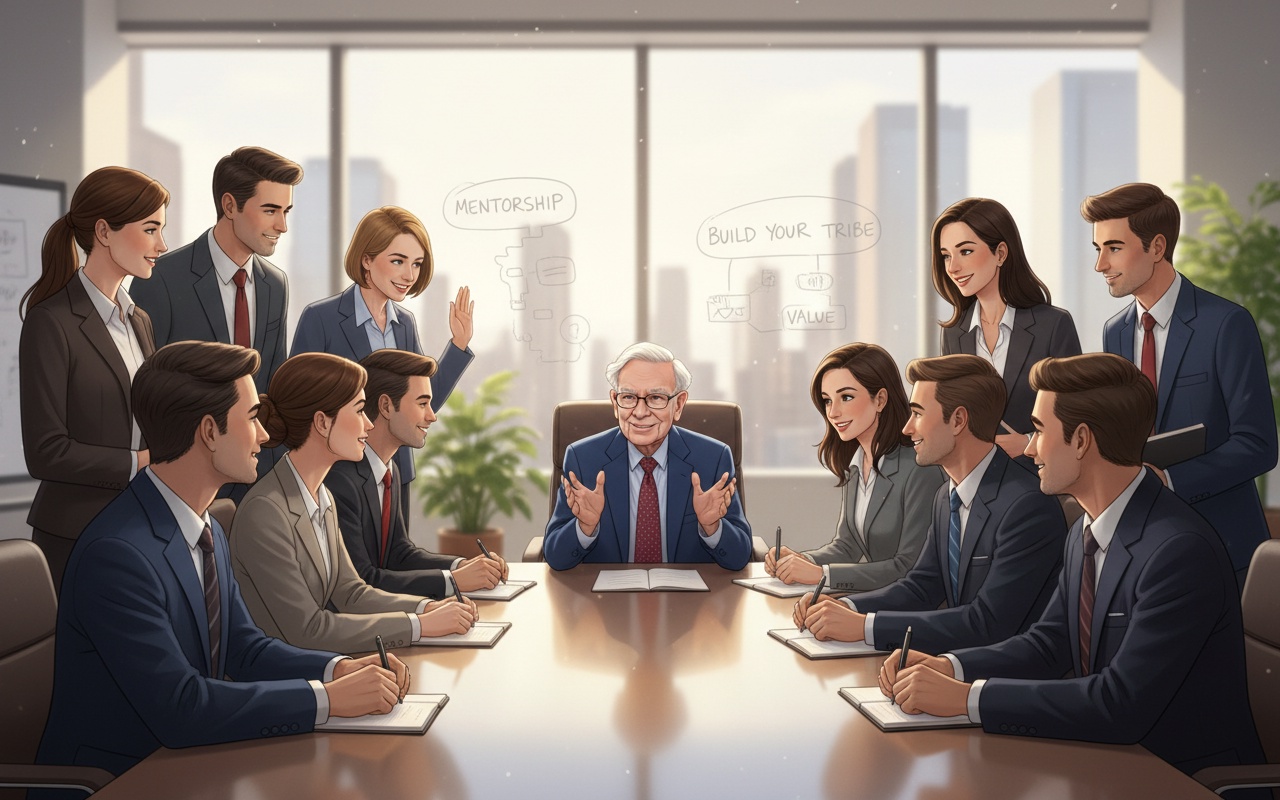 워렌 버핏: '초임에 대해 너무 걱정하지 마라'