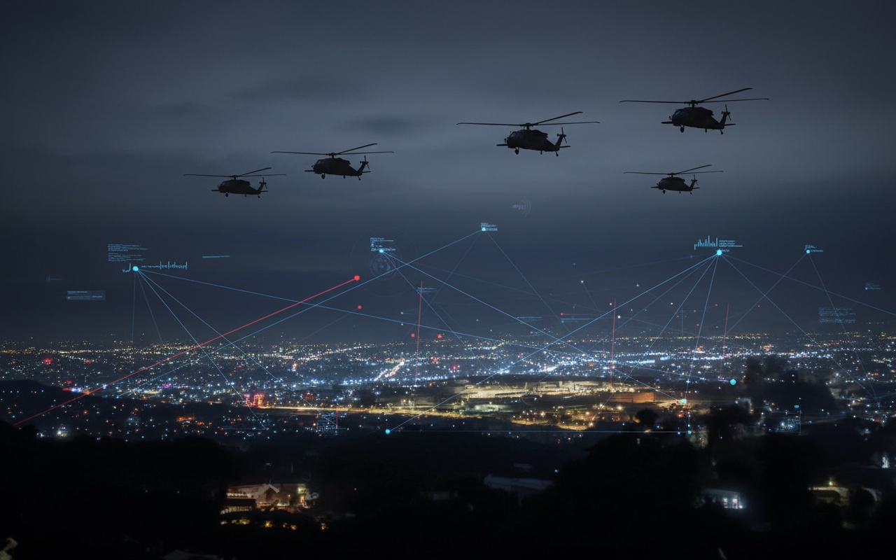 트럼프 대통령: '미국 헬리콥터가 베네수엘라 공습 중 총에 맞았다'