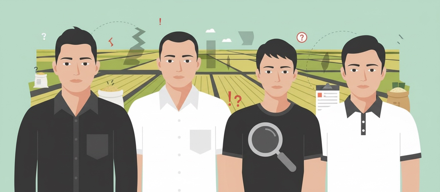 농지 사칭, '중개인'이 상인으로부터 30억 동을 가로챈 사건