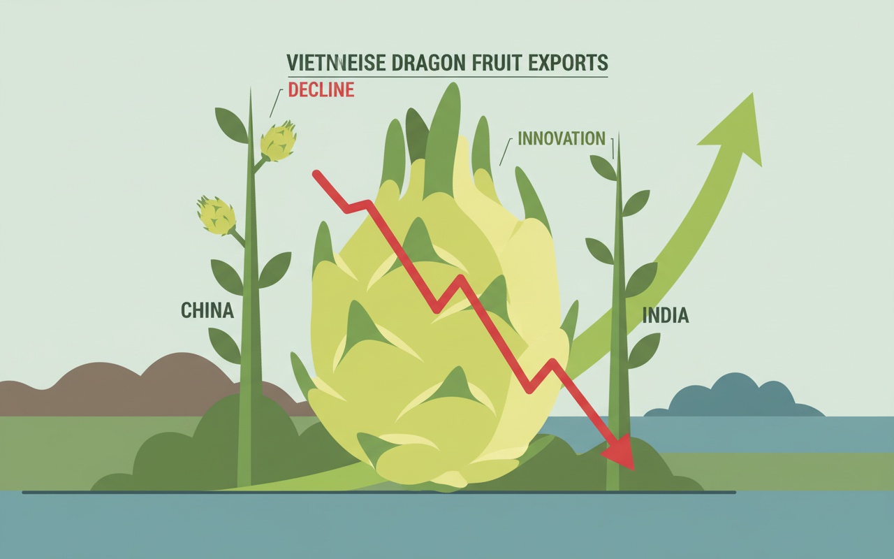 11년 만에 최저 수준의 드래곤 프루트 수출