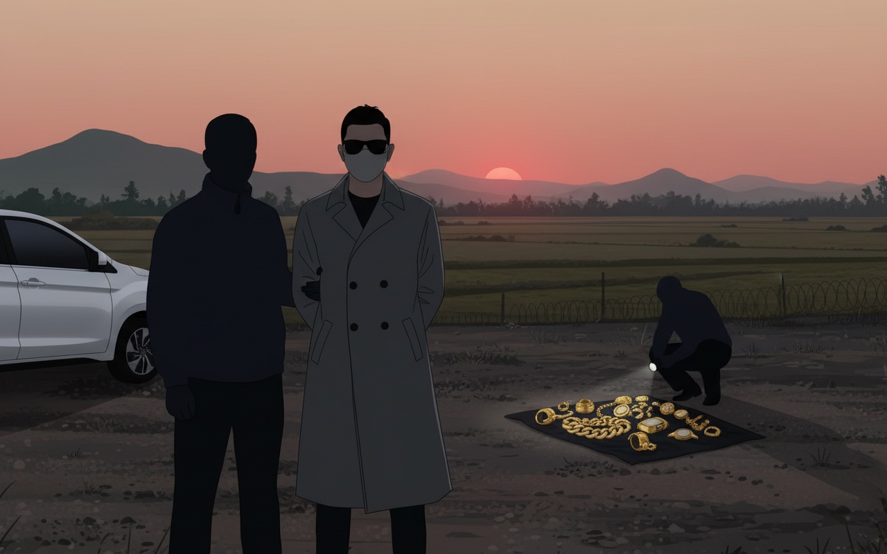 람돈에서 금을 강탈한 용의자, 라오스로 도주하려다 검거