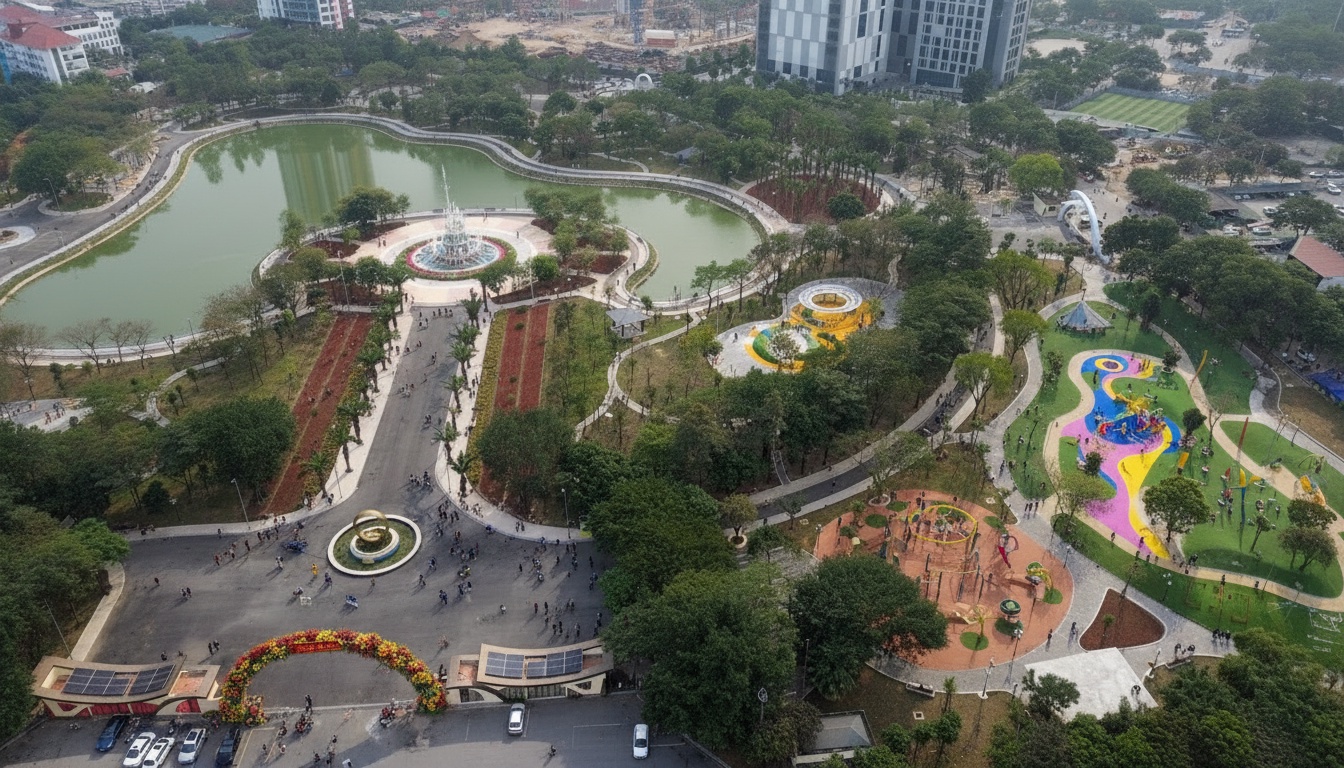 하노이 공원, 정비를 통해 변화하다
