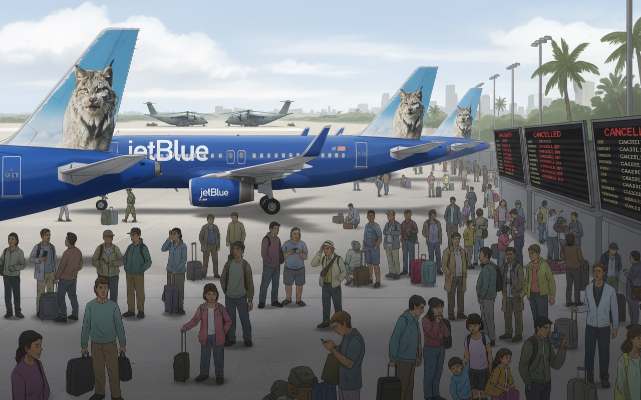 베네수엘라에서의 미국 군사 작전으로 카리브해 항공편 중단