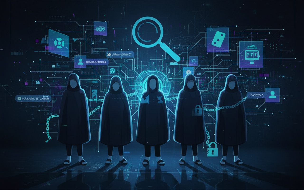 온라인 게임을 통한 도박 조직, 100억 원 거래