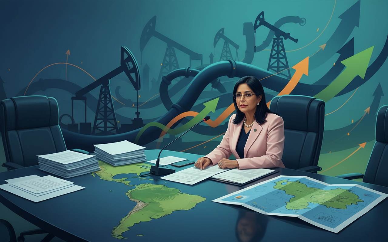 베네수엘라의 안정성을 기대받는 여성