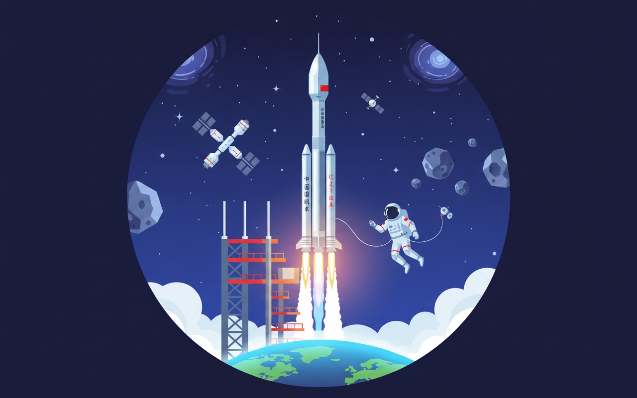 중국, 우주 발사 횟수로 국가 기록 수립