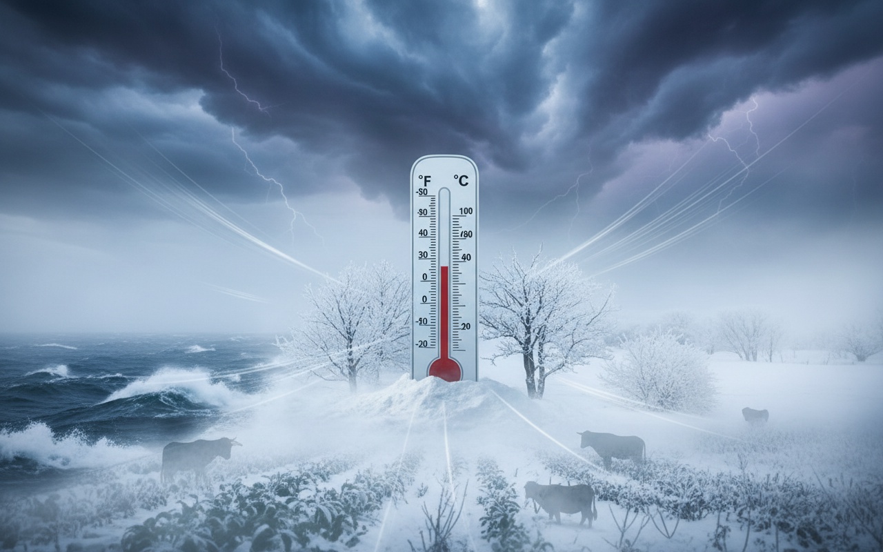 북부 지역, 얼음과 서리 발생 가능성