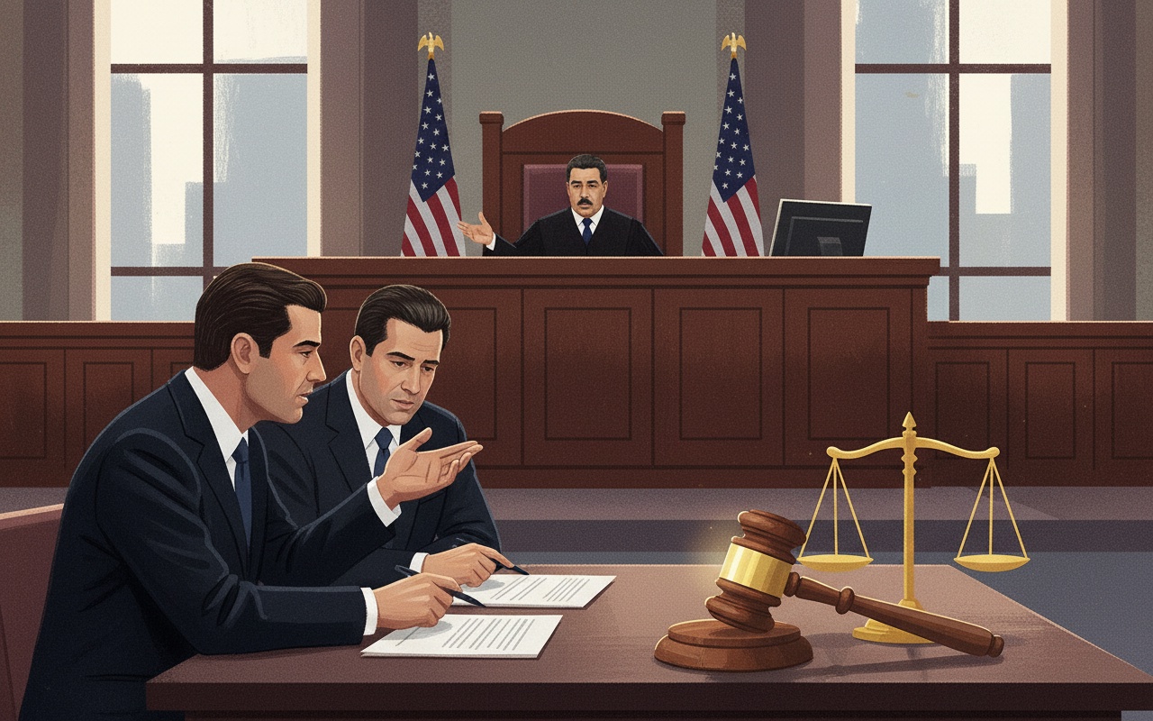 마두로, 미국 법원에서 ‘나는 무죄’ 주장