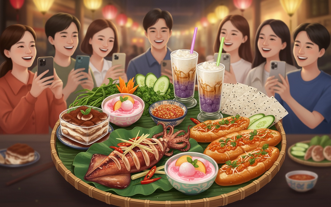 작년 베트남에서 뜨거운 반응을 얻은 음식 트렌드