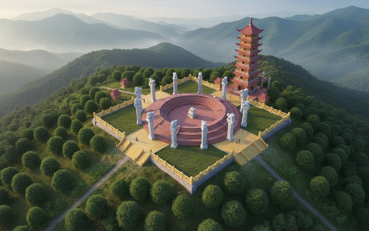 천지제단 탐방 - 타이손 왕조의 천명 수여지