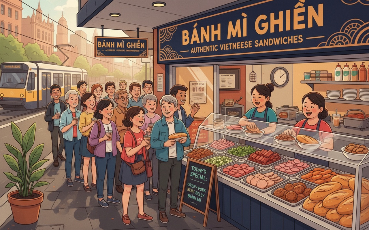 베트남식 샌드위치, 호주에서 미식 현상으로 자리 잡다