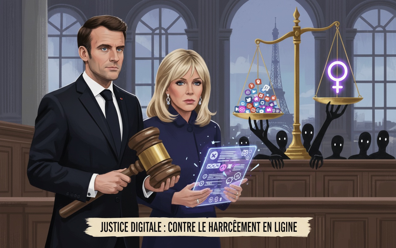 프랑스, 브리짓 마크롱 여사의 성별에 대한 허위정보 유포로 10명 처벌