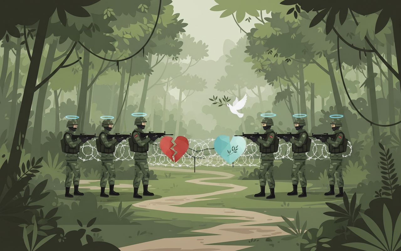 태국, 캄보디아의 포탄 공격을 비난하며 휴전 협정 위반 주장