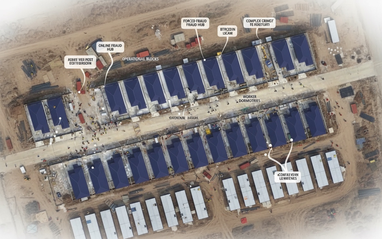 태국, 캄보디아에서 건설 중인 사기 센터 발견