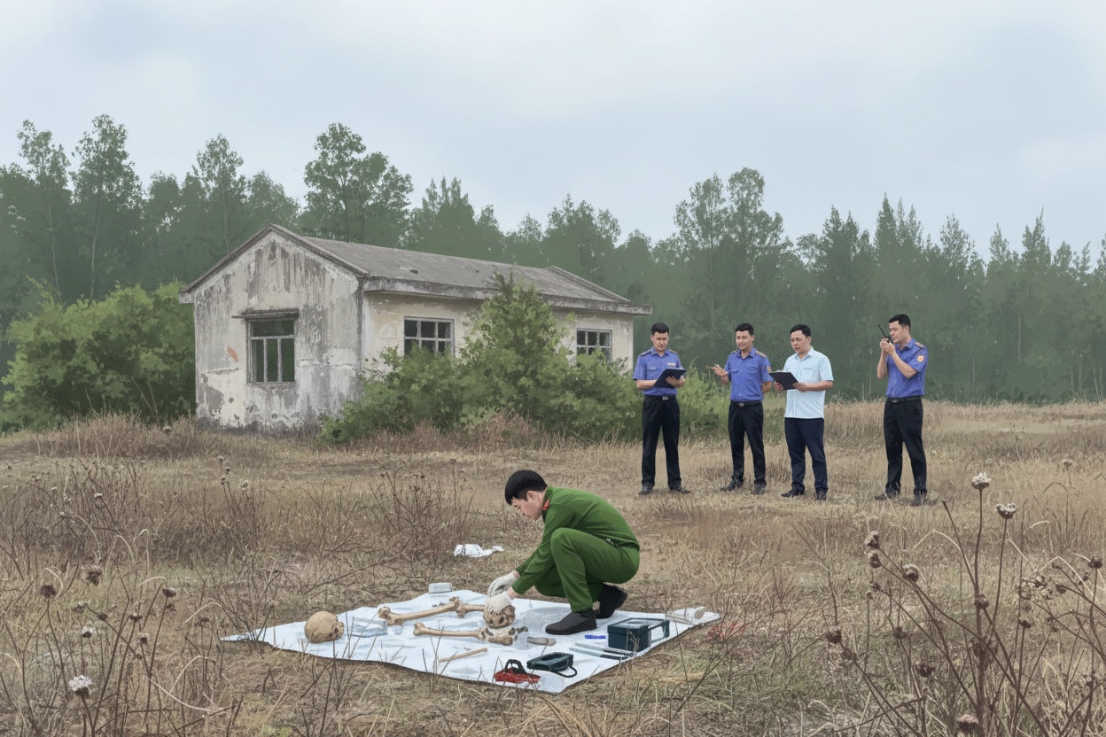 람돈에서 발견된 사람 뼈의 발견