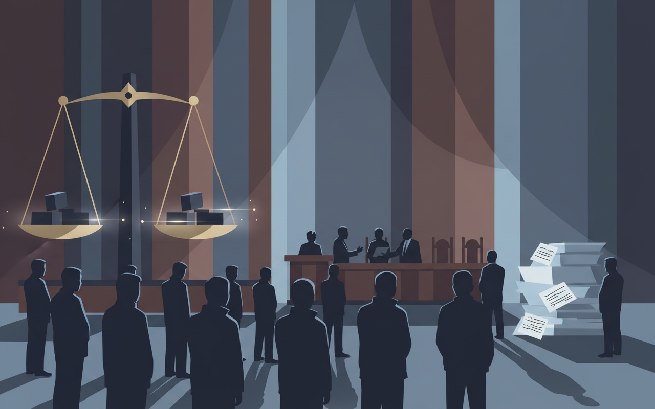 피고인: '러시아 국장 기제'에 따라 서류를 처리해야 한다