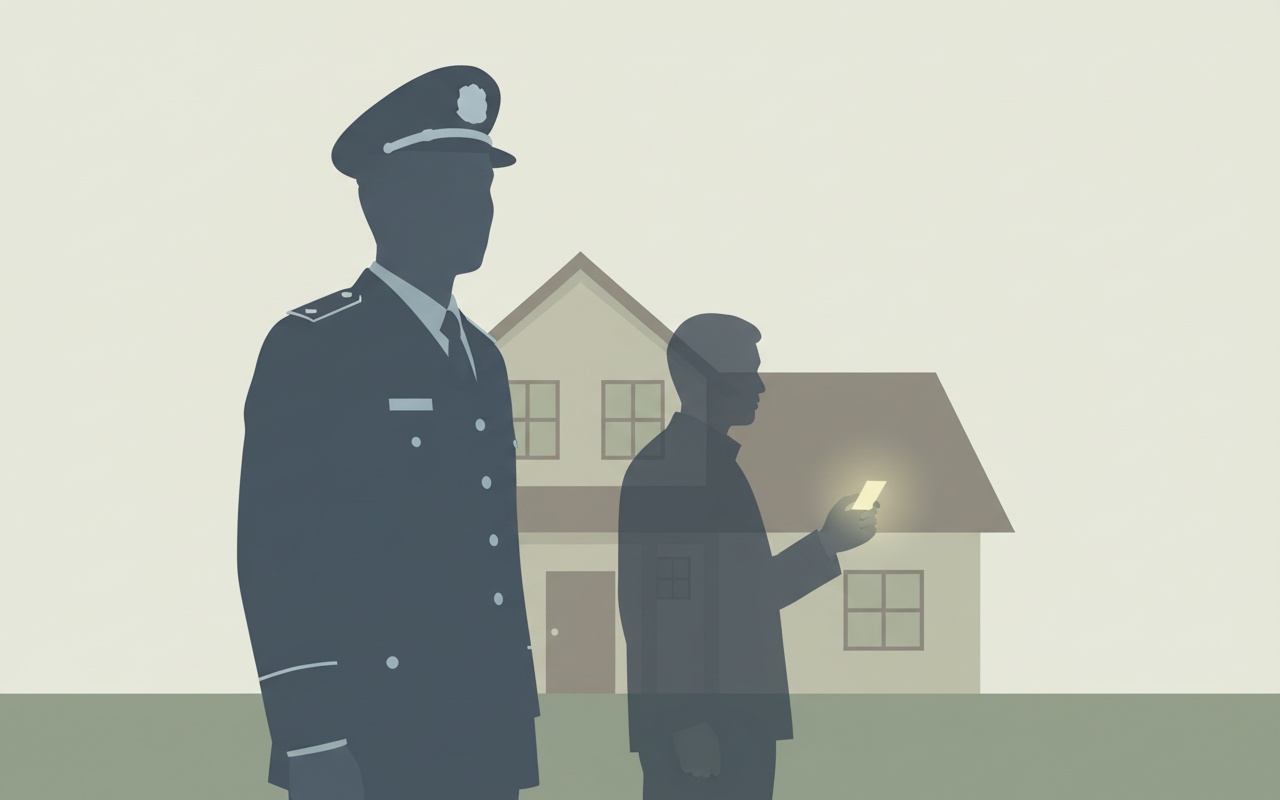 아내가 남편의 범죄 수사관 역할을 도와 재산을 갈취하다